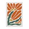 Stupell Industries Midcentury Orange Blooms Canvas By Yvette St. Amant